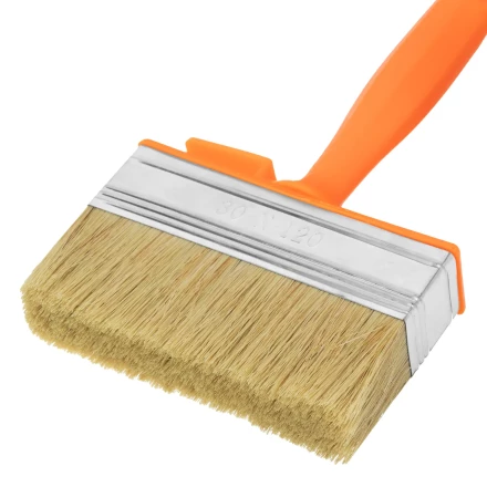 Кисть-ракля, 30х120 мм, натуральная щетина, пластмассовый корпус, пластмассовая ручка// Sparta 841068 купить в Урае