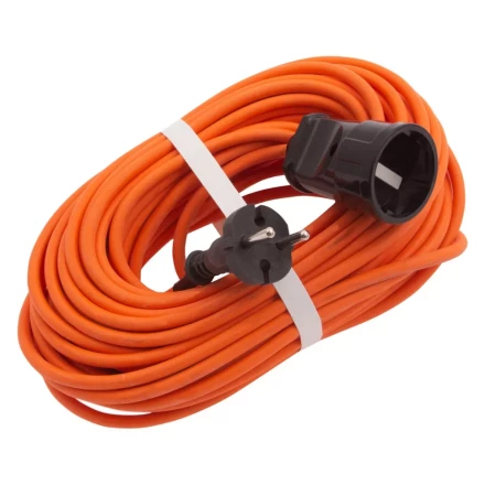 Удлинитель-шнур силовой 20 м, 10A, тип УХ10, 1 розетка, Россия Сибртех 96052 купить в Урае