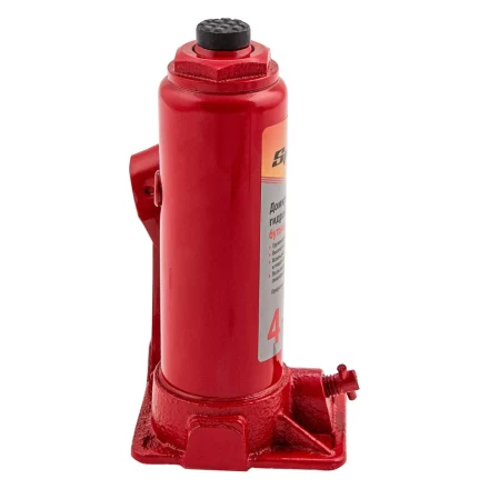 Домкрат гидравлический бутылочный, 4 т, h подъема 180–320 мм Sparta Compact 50339 купить в Урае