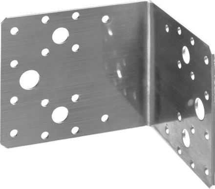 ЗУБР НКУ-2.0, 90 x 100 x 100 x 2 мм, нержавеющий крепежный уголок, Профессионал (310526-90) купить в Урае