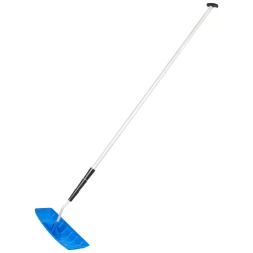 Скребок для уборки снега с крыш 610х140 мм, алюминиевая телескоп. рукоятка, длина 2-6 м// Россия 61671