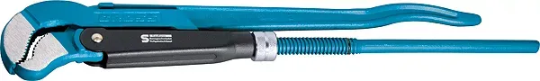 Ключ трубный рычажный №1 1" цельнокованый CrV тип - "S" GROSS 15611 купить в Урае