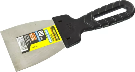 Шпатель STAYER &quot;PROFESSIONAL&quot;, нержавеющее полотно, с пластмассовой ручкой, 80мм 1008-08 купить в Урае