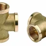 Крестовина GENERAL FITTINGS латунь, г/г/г/г, 1/2" 51049-1/2 купить в Урае