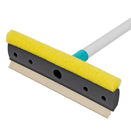 Щетка-окномойка с водосгоном, пластиковый черенок, 640х220 мм, Home Palisad 93591 купить в Урае