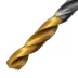 Сверло спиральное по металлу Denzel 5 х 132 мм, Р6М5, Golden Tip, удлиненное, 718254 купить в Урае