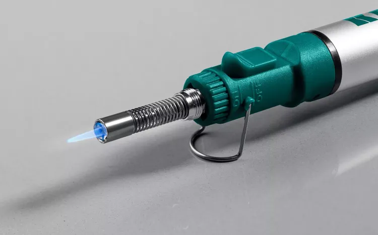 SolderGas 70A набор 3-в-1, газовый паяльник, горелка, фен, 30-70 Вт,  1300°С 55504-H3 купить в Урае