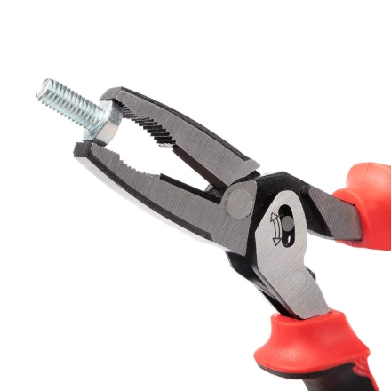 Пассатижи диэлектрические КВТ со сдвоенным шарниром 225 мм (102700) купить в Урае