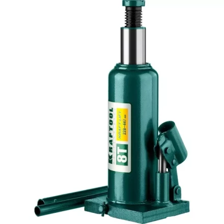 Домкрат гидравлический бутылочный &quot;Kraft-Lift&quot;, сварной, 8т, 228-447мм, KRAFTOOL 43462-8 43462-8_z01 купить в Урае