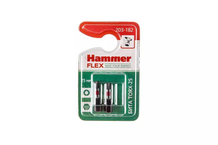 Бита HAMMER T25 25мм купить в Урае