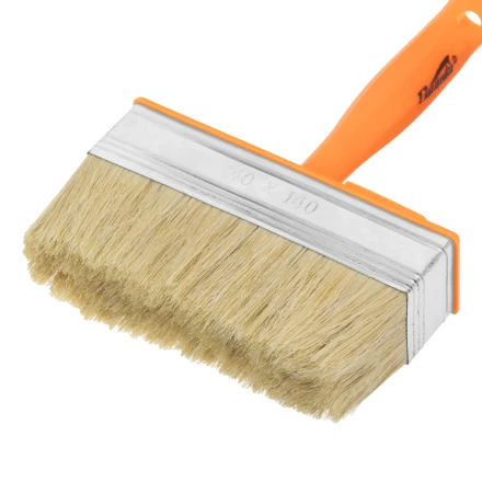 Кисть-ракля, 40х140 мм, натуральная щетина, пластмассовый корпус, пластмассовая ручка// Sparta 841069 купить в Урае
