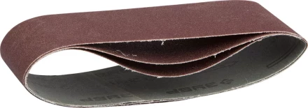 Лента шлифовальная бесконечная ЗУБР &quot;МАСТЕР&quot; на тканевой основе, для ЛШМ, P100, 75х533мм, 3шт 35542-100 купить в Урае