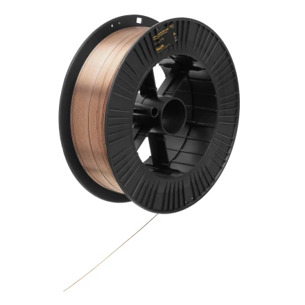 Омедненная проволока ER70S-6, диам. 1 мм, 15 кг, диам. катушки D300// Denzel 97543 купить в Урае