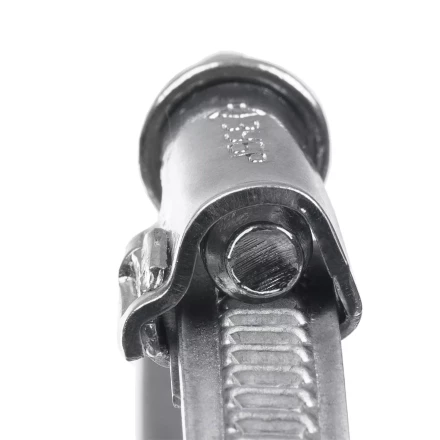 ЗУБР Х-9Н, 60 - 80 мм, накатная лента 9 мм, цинк, 50 шт, червячный хомут (37807-80) купить в Урае