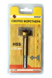 Сверло Форстнера  ф35мм в блистере 1/10/120 19166