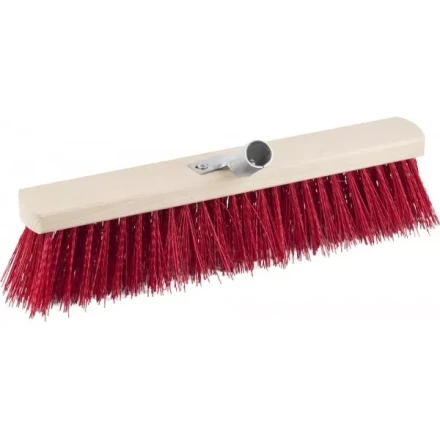 Щетка GRINDA &quot;EURO&quot; уличная без ручки, буковая колодка, жесткая щетина, с металлическим держателем для черенка, 40см 39193-40 купить в Урае