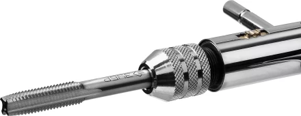 Метчикодержатель ЗУБР "ПРОФЕССИОНАЛ" с храповым механизмом и реверсом М3 - М10, 85 / 100 мм 28137-85_z01 купить в Урае