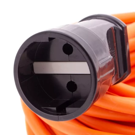 Удлинитель-шнур силовой 30 м, 10A, тип УХ10, 1 розетка, Россия Сибртех 96053 купить в Урае