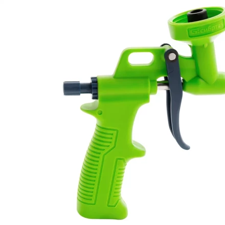 Пистолет для монтажной пены, облегченный пластмассовый корпус Сибртех 88678 купить в Урае