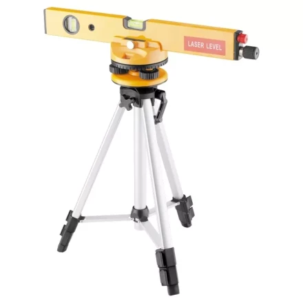 Уровень лазерный 400 мм 1050 мм штатив 3 глазка набор база 2.линзы в пласт. боксе MTX 350299 купить в Урае