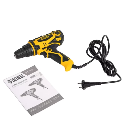 Дрель-шуруповерт сетевая SD-300-10// Denzel 26201 купить в Урае