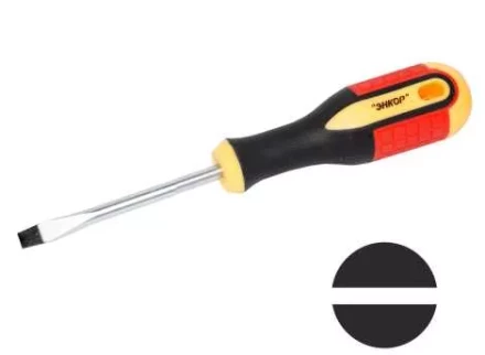 Отвертка шлиц. 1,0х5,5х125мм,трехкомп рук. 19613 купить в Урае