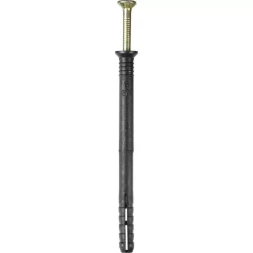 Дюбель-гвоздь полипропиленовый, потайный бортик, 6 x 80 мм, 1000 шт, STAYER Master 30640-06-080 30640-06-080