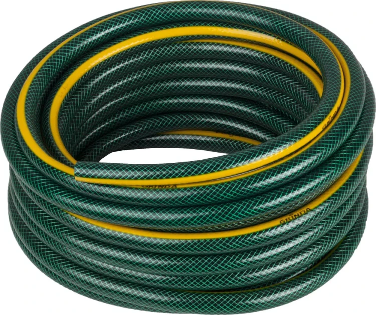 Шланг поливочный, 15 атм., армированный, 3-х слойный, 1/2"х15м, GRINDA Standard 429000-1/2-15 429000-1/2-15 купить в Урае