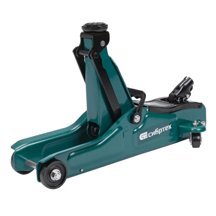 Домкрат гидравлический подкатной Сибртех 50830, 2 т, 85-330 мм, низкий подхват купить в Урае