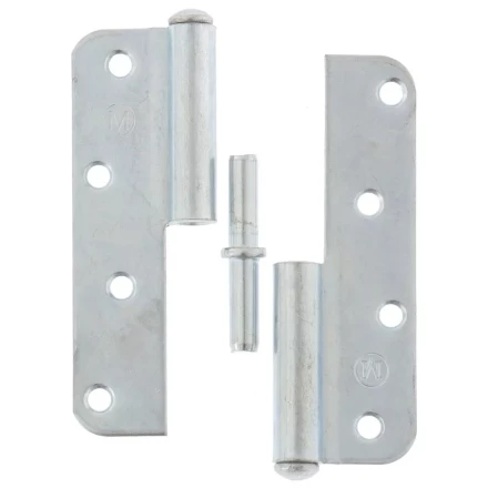 Петля накладная ПН1-110 левая цинк 4штуки  Металлист Россия 91553 купить в Урае