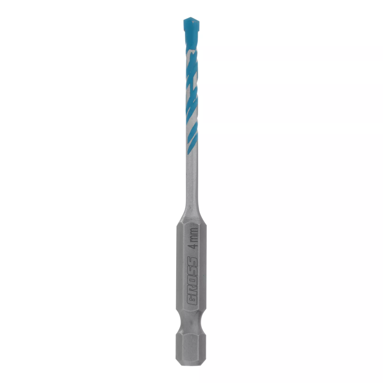 Сверло универсальное Gross, Multipurpose PRO, 6-гр. хвостовик, 4мм, 706010 купить в Урае