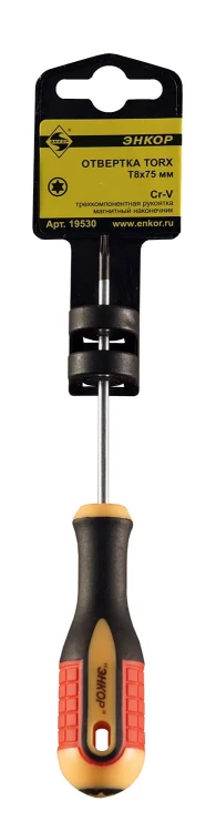 Отвертка Torx T8х75мм Энкор 19530 купить в Урае