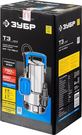 Насос дренажный НПГ-Т3-750-С серия ПРОФЕССИОНАЛ купить в Урае