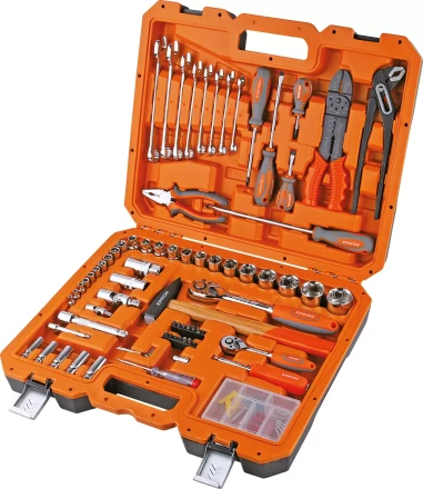 Набор инструментов Кратон TS-11 1/2 1/4 99 пр 2 28 09 011 купить в Урае