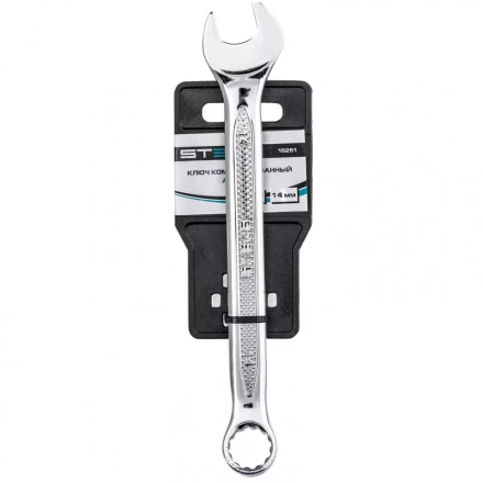 Ключ комбинированный 14 мм CrV антислип Stels 15251 купить в Урае
