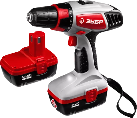 Дрель-шуруповерт 2 АКБ ЗДА-14.4-2 КИН серия МАСТЕР купить в Урае