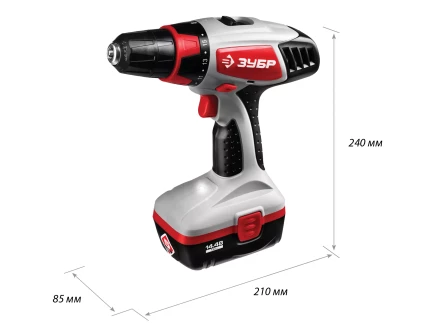 Дрель-шуруповерт 2 АКБ ЗДА-14.4-2 КИН серия МАСТЕР купить в Урае