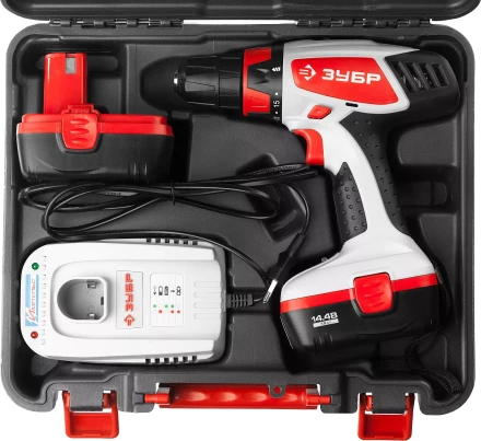 Дрель-шуруповерт 2 АКБ ЗДА-14.4-2 КИН серия МАСТЕР купить в Урае