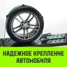Ремень стяжной автовозный HITCH REGULAR 50мм STF 400 DaN 3000кг 3м резин. контроллер (3шт) 33мм (SZ068107) купить в Урае