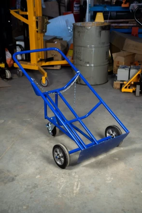 Тележка для металлических бочек TOR КБ-2 (250 пневмо+160 поворотное) 1023594 купить в Урае