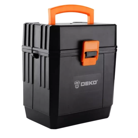 Уровень лазерный LL57 SET4 DEKO, 065-0296, в пластиковом кейсе со штативом купить в Урае