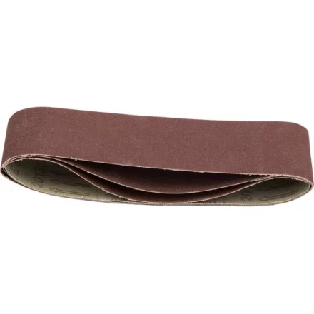 Лента STAYER &quot;MASTER&quot; шлифовальная универсальная бесконечная на тканевой основе, для ЛШМ, P120, 75х533мм, 3шт 35442-120 купить в Урае