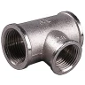 Тройник GENERAL FITTINGS переходной, никелированная латунь, г/г/г, 3/4"-1/2"-3/4" 51060-3/4-1/2-3/4 купить в Урае