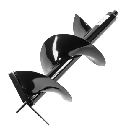 Шнек для грунта E-300, диаметр 300 мм, длина 800 мм,соединение 20 мм, несъемный нож Denzel 56026 купить в Урае