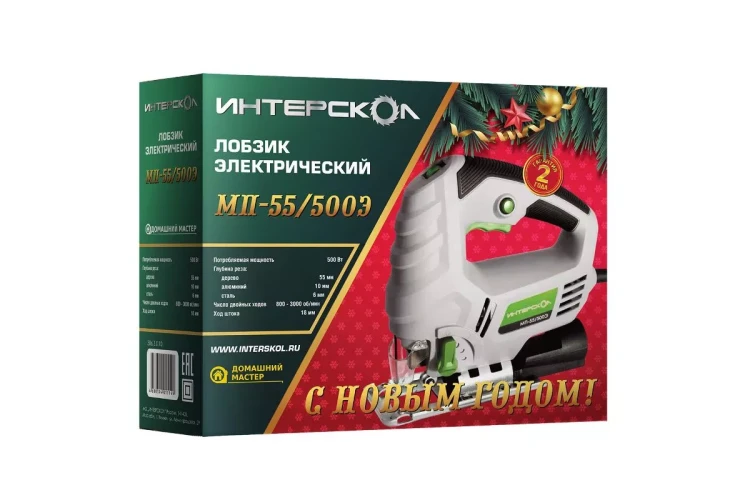 Лобзик ИНТЕРСКОЛ МП-55/500Э (386.3.0.10) купить в Урае