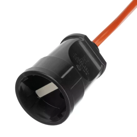 Удлинитель-шнур силовой 50 м, 10A, тип УХ10, 1 розетка, Россия Сибртех 96054 купить в Урае