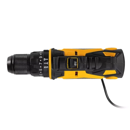 Дрель-шуруповерт сетевая ударная Denzel 26211, ISD-300-13 купить в Урае