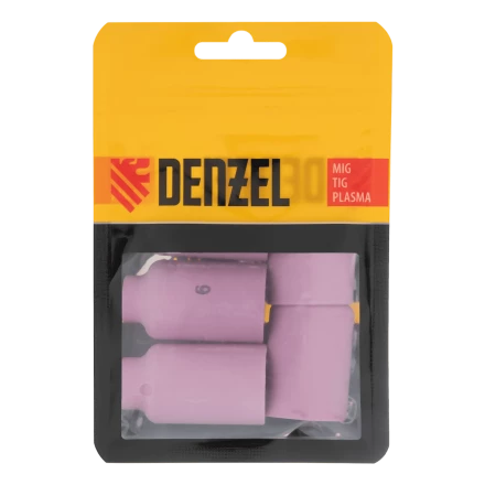 Набор керамических сопел для газовой линзы № 5, 6, 7, 8, 10 Denzel 93659 купить в Урае