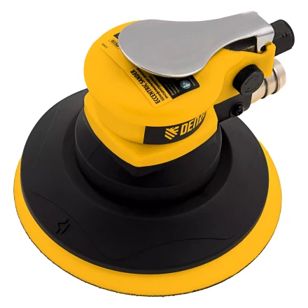 Эксцентриковая шлифовальная машина Denzel EPG150, 150 мм, 10000 об/мин, 5 мм, 160 л/мин 57476 купить в Урае