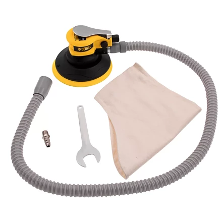 Эксцентриковая шлифовальная машина Denzel EPG150, 150 мм, 10000 об/мин, 5 мм, 160 л/мин 57476 купить в Урае